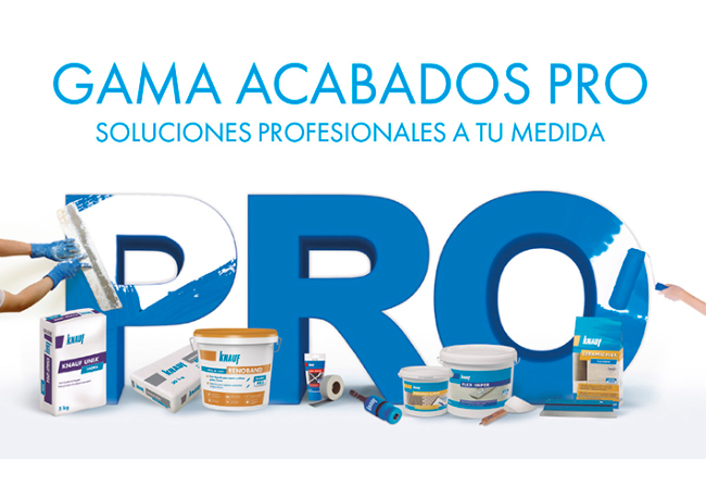 Foto Knauf lanza la Acabados Gama PRO, su nueva línea de soluciones profesionales.